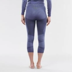 Leggins Térmicos De Esquí Y Nieve Mujer Wedze BL 980 Azul -tienda de material de boxeo leggins termicos de esqui y nieve mujer wedze bl 980 azul 2