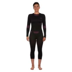 Leggins Térmicos De Esquí Y Nieve Mujer Wedze Ski 580 Negro -tienda de material de boxeo leggins termicos de esqui y nieve mujer wedze ski 580 negro 2