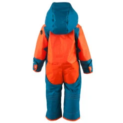 WEDZE Mono Esquí Bebé AIRCOMBI Rojo Anaranjado / Azul -tienda de material de boxeo mono esqui bebe aircombi rojo anaranjado azul 2