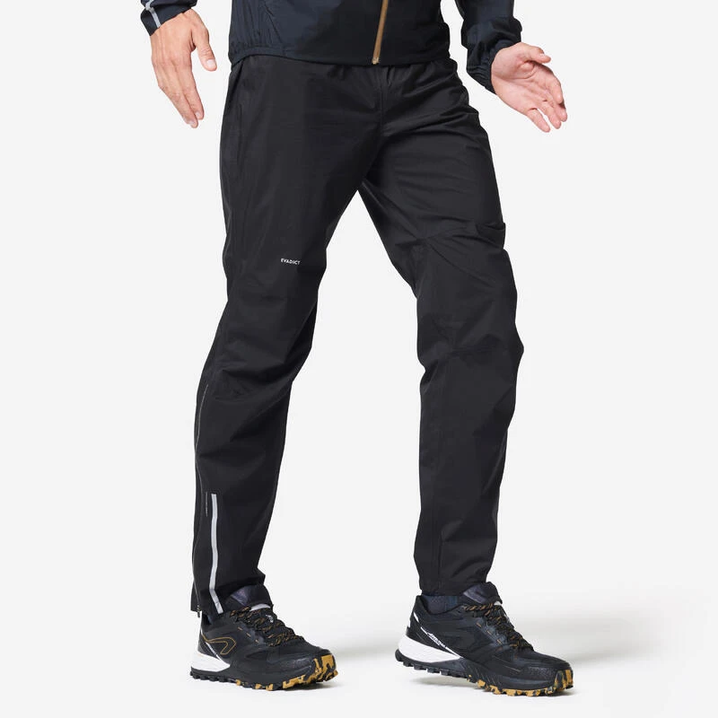 Pantalón Trail Running Impermebale Hombre Negro 4 Pantalón Trail Running Impermebale Hombre Negro - Imagen 2