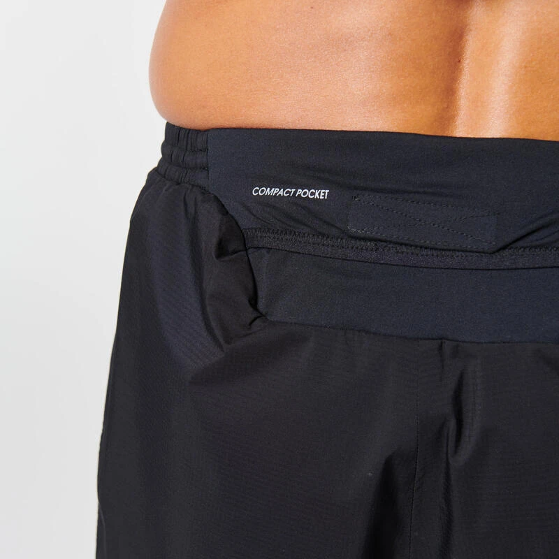 Pantalón Trail Running Impermebale Hombre Negro 6 Pantalón Trail Running Impermebale Hombre Negro - Imagen 4