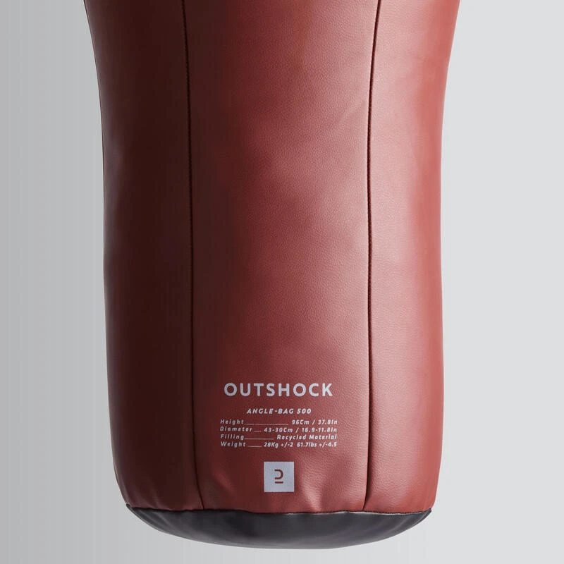 Saco De Boxeo Outshock 500 ángulo Burdeos 5 Saco De Boxeo Outshock 500 ángulo Burdeos - Imagen 3
