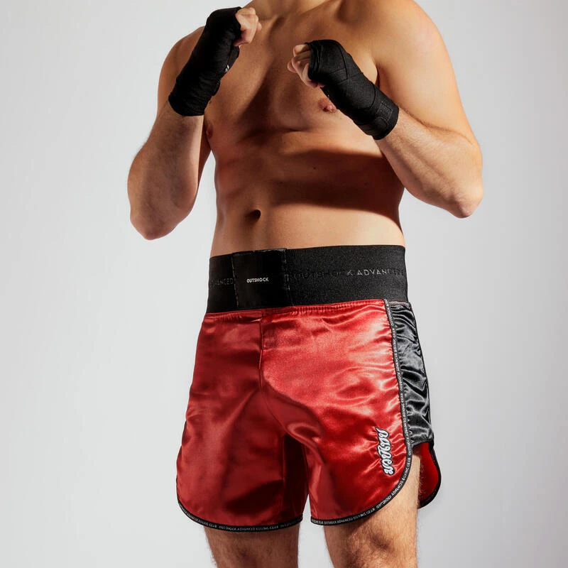 Short Pantalon Corto Muy Thai Kick Boxing Outshock 900 Rojo 6 Short Pantalon Corto Muy Thai Kick Boxing Outshock 900 Rojo - Imagen 4
