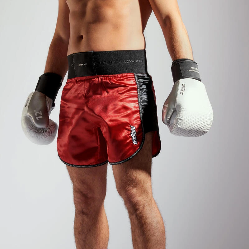 Short Pantalon Corto Muy Thai Kick Boxing Outshock 900 Rojo 3 Short Pantalon Corto Muy Thai Kick Boxing Outshock 900 Rojo