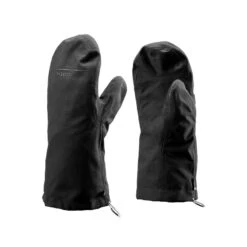 WEDZE SOBREGUANTES ESQUÍ ADULTO CÁLIDO IMPERMEABLE NEGROS