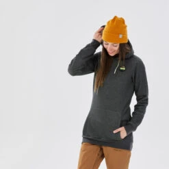 Sudadera Con Capucha Mujer Snowboard - SNB HDY Verde -tienda de material de boxeo sudadera capucha mujer snowboard snb hdy gris