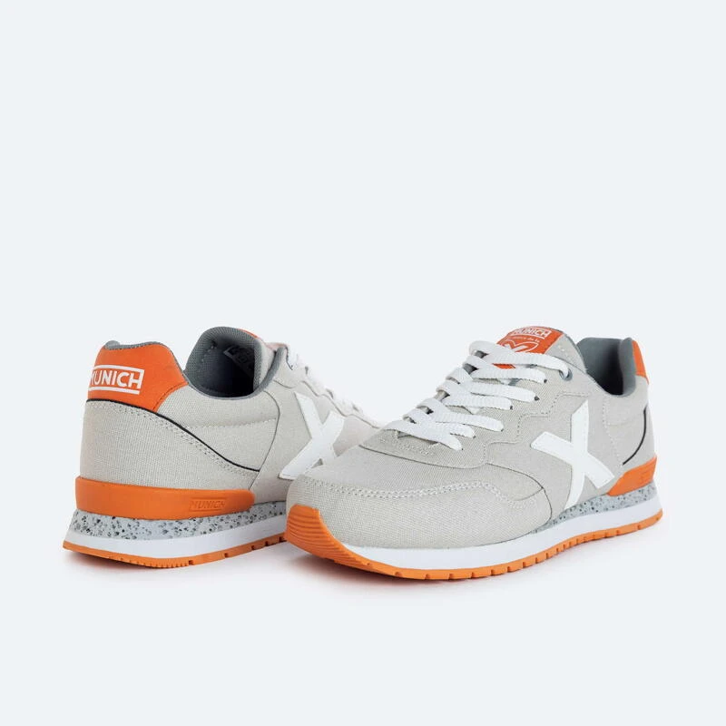 Zapatilla Casual MUNICH Dash Para Hombre Gris 7 Zapatilla Casual MUNICH Dash Para Hombre Gris - Imagen 5