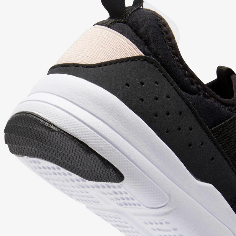 Zapatillas Caminar Mujer PW 160 Slip On Negro 6 Zapatillas Caminar Mujer PW 160 Slip On Negro - Imagen 4