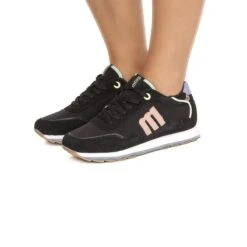 Zapatillas De Caminar Para Mujer Mtng Sai En Color Negro -tienda de material de boxeo zapatillas de caminar para mujer mtng sai en color negro 1